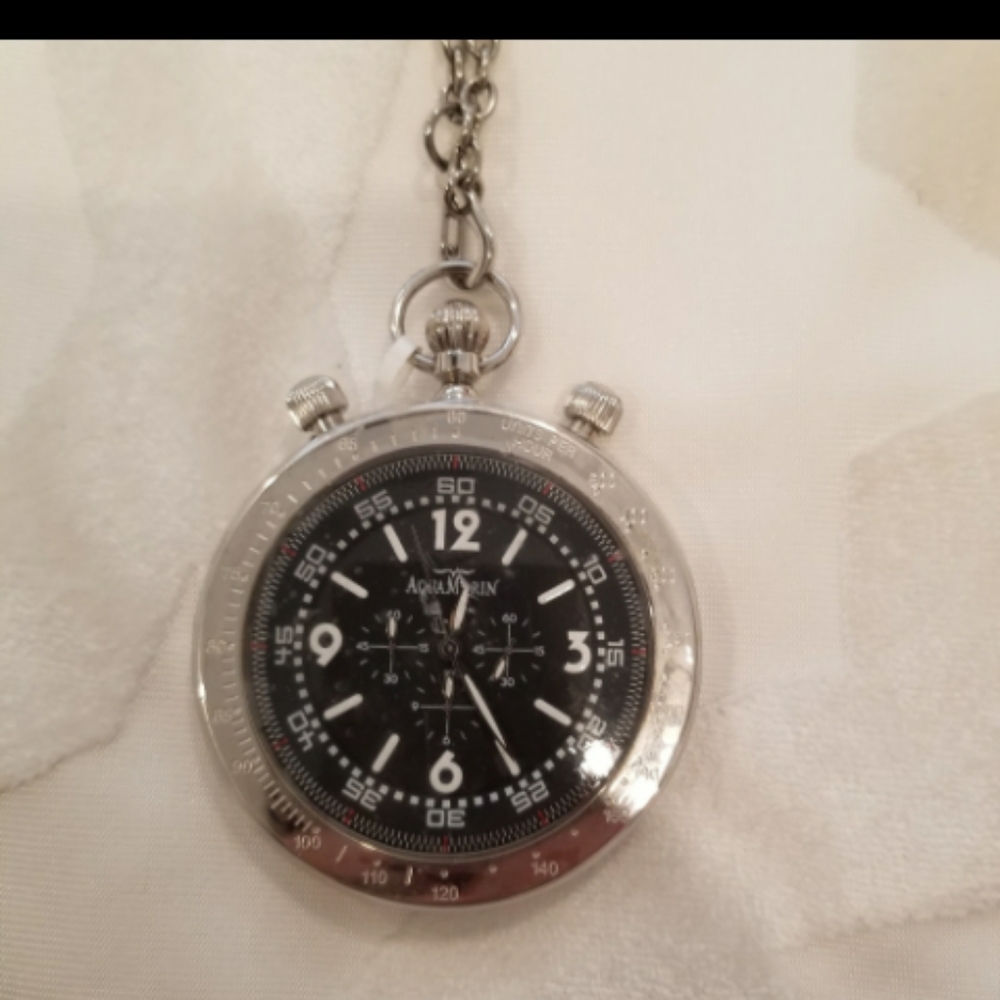 Luxury pocket watch and stopwatch